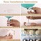 Sakolla 10 Sets Balloon Stick Stand, Balloon Sticks Holder with Base for Table Desktop Centerpiece Balloon Holder for Birthday Party, Wedding, Baby Shower and Anniversary Decoration (15.7 inch White)